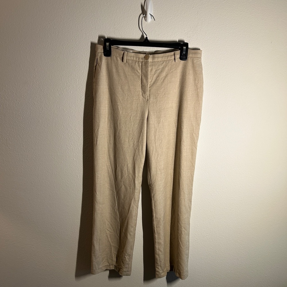 Jil Sander Beige Trousers Size 38
